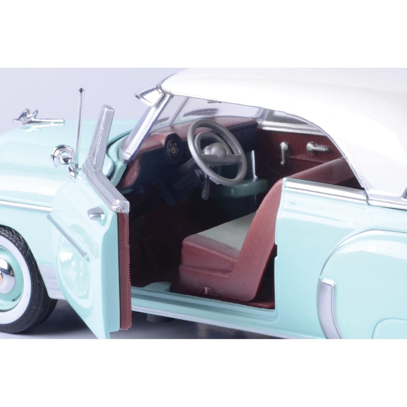 Motor Max 1950 Chevy Bel Air  Green - Motormax Premium American 73268 - 1/24 Scale Diecast Model Car - Image 5